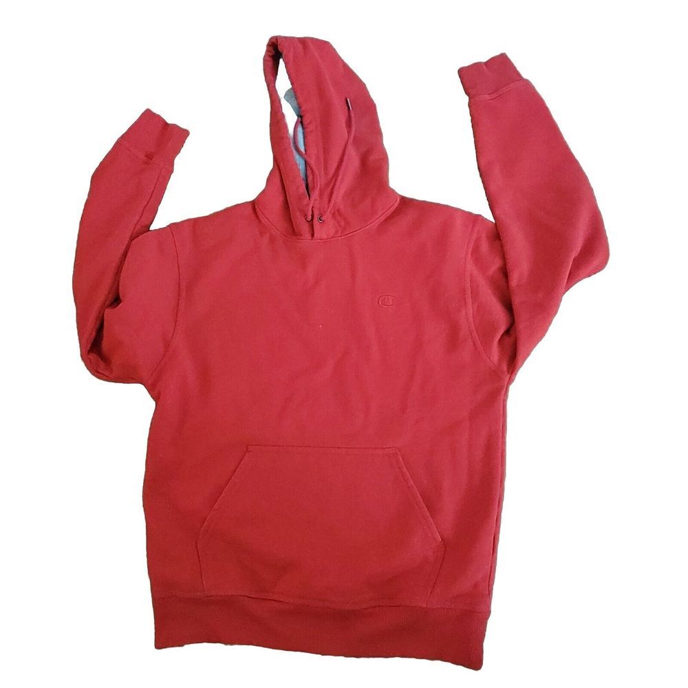 Vintage Champion Red Hoodie SIZE M
